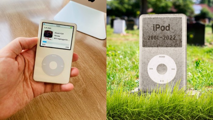 Ipod sales are on the decline