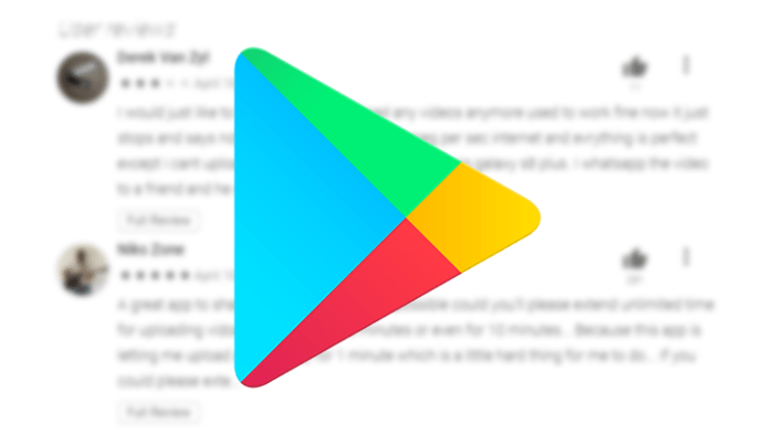 Google reviews play store apps manually