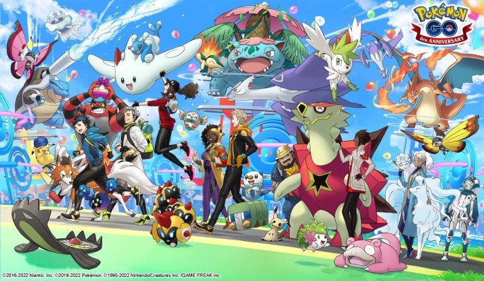 Pokemon go gets its first major update