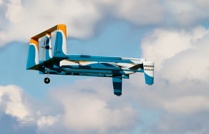 Amazon begins testing its drone delivery system in canada