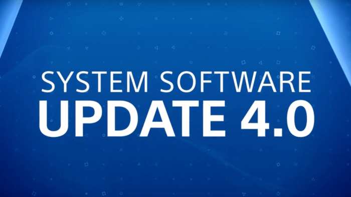 Ps4 system software 4 0 beta testers required