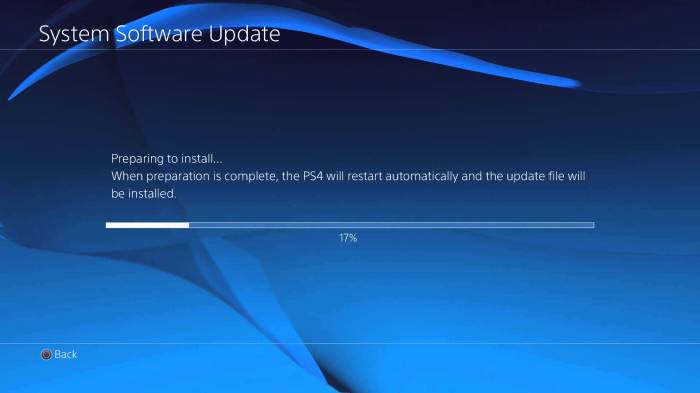 Playstation 4 system update 2 50 released