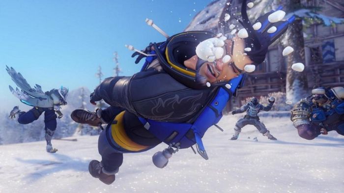 Overwatch winter wonderland is live