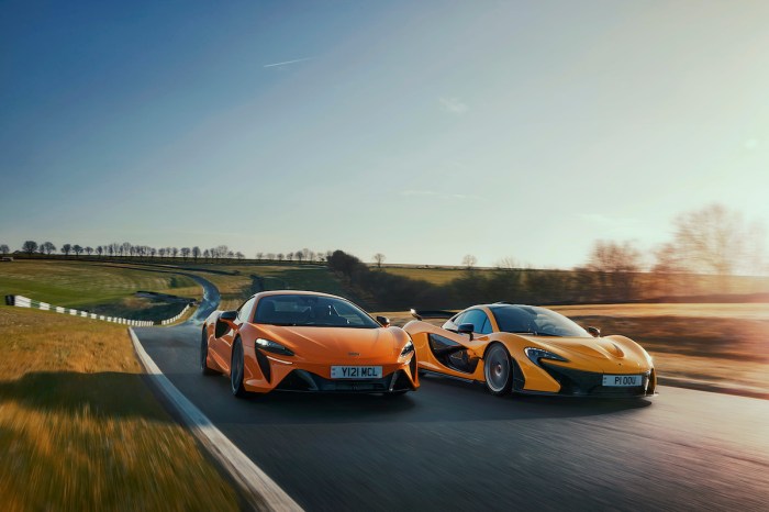 Mclaren p1tm electric car