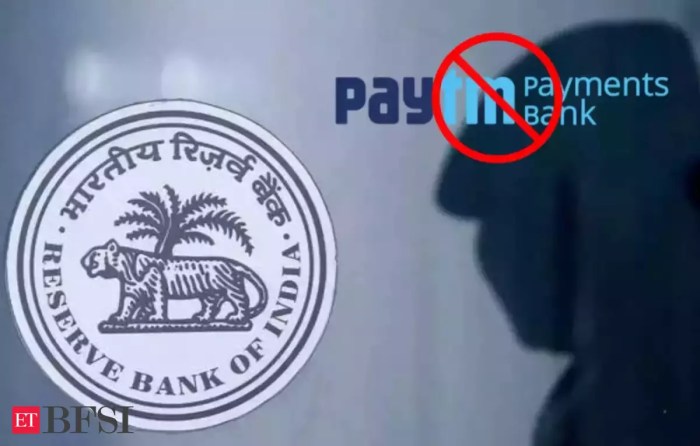 India central bank extends some paytm payments bank restrictions deadline to march 15