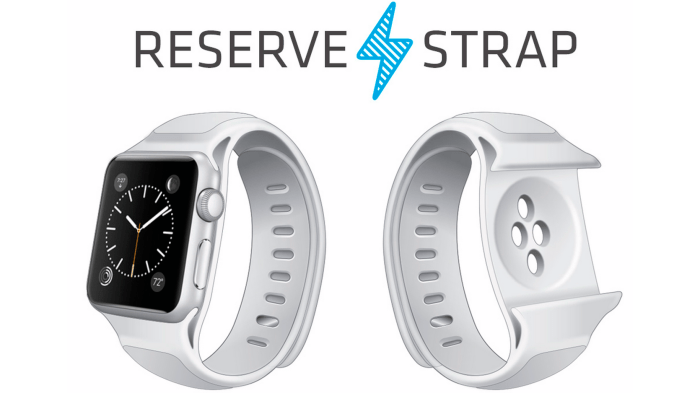 Reserve strap will give your apple watch extra battery