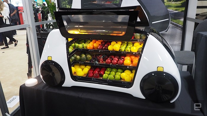 Robomart deliver fresh produce autonomously