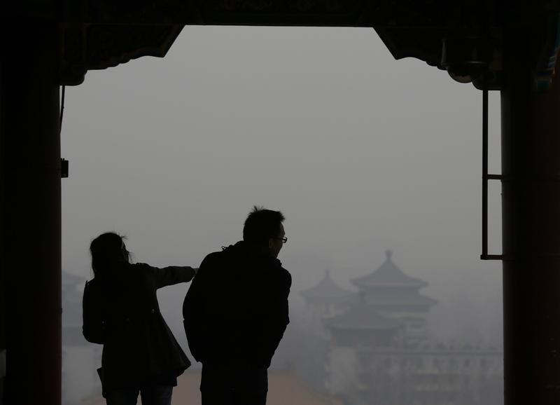 Trip to china smog insurance now available