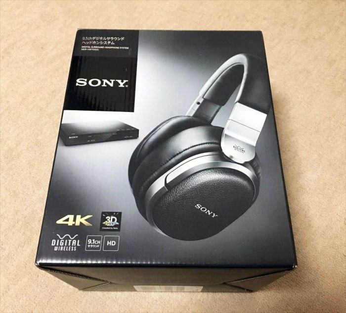 Sony mdr hw700ds is worlds first 9 1ch digital surround wireless headphones system