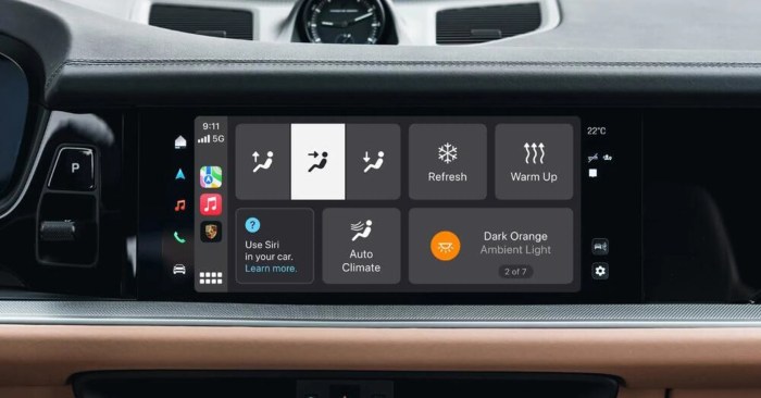 Porsche to offer apples carplay in future models