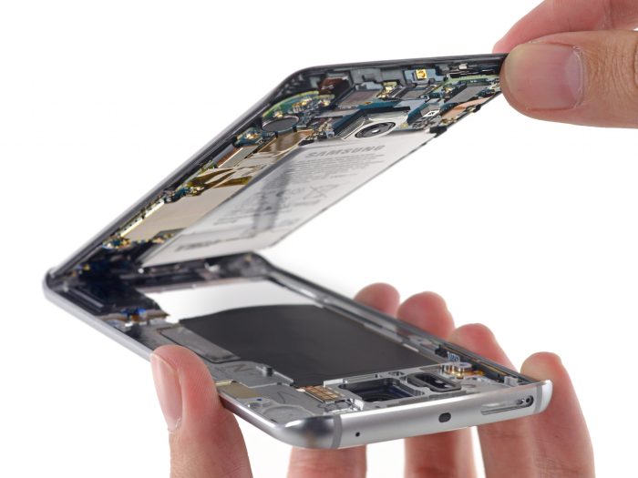 Galaxy s6 edge gets a very low repairability score