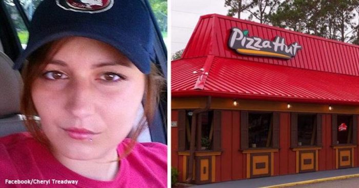 Hostage sends sos message via pizza hut app