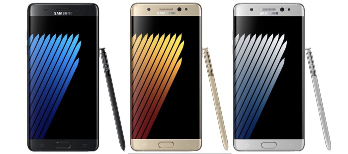 Some galaxy note 7 color options short supply