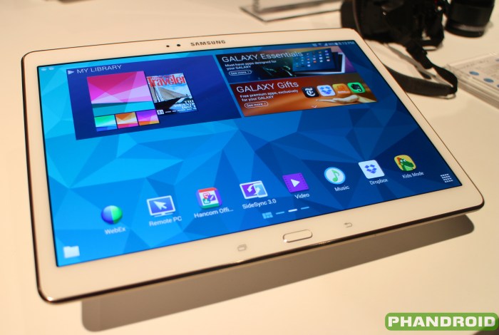 Samsung galaxy tab s 10 5 lte picking up lollipop update