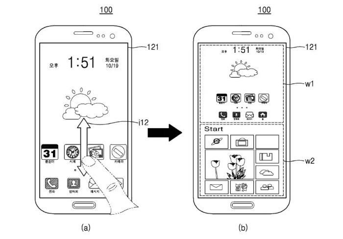 Samsung patents handset that can run both android and windows