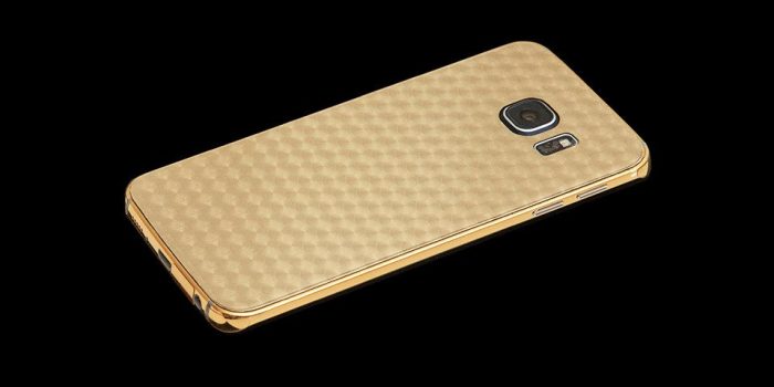 Goldgenie gives the galaxy s6 a luxurious touch