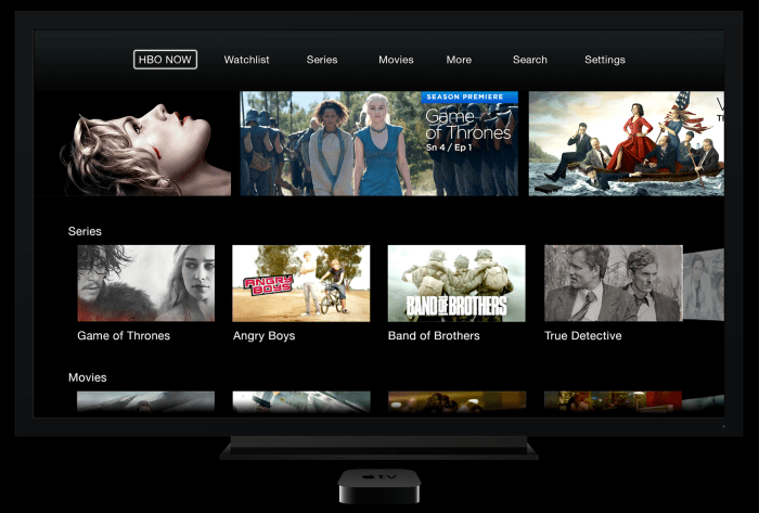 Hbo now is exclusive to apple for three months