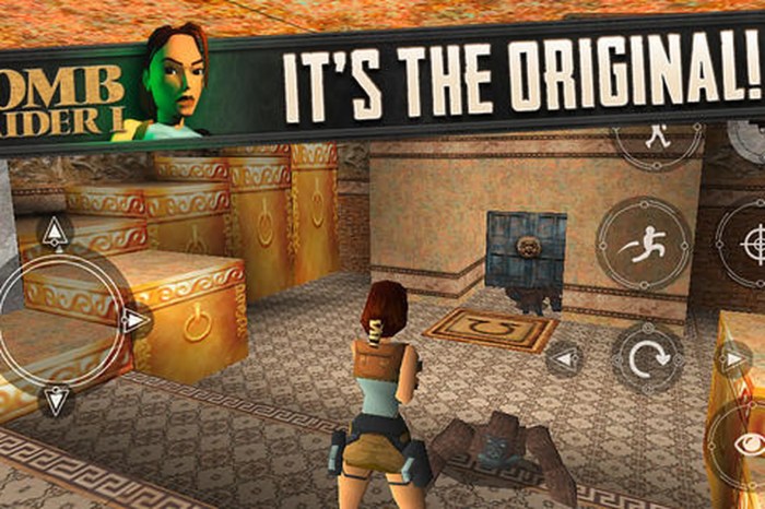 Original tomb raider released for ios devices