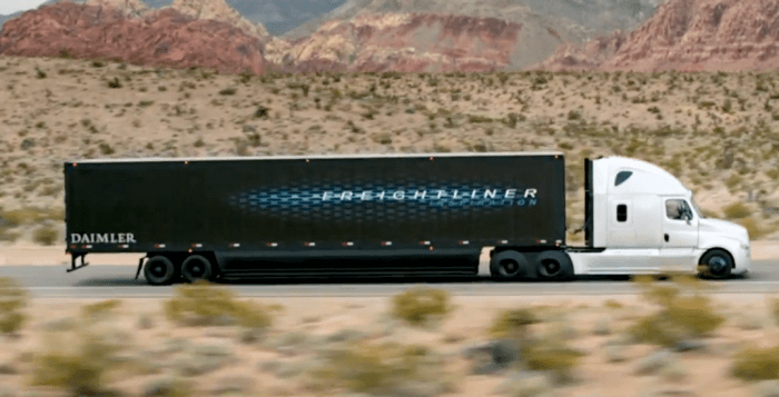 Worlds first self driving semi truck hits the road