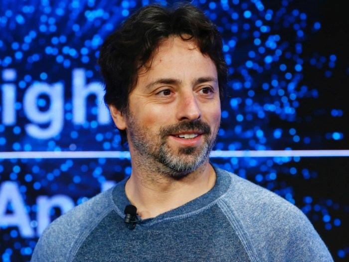 Google co founder sergey brin secret airship