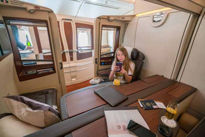 Singapore airlines debuts luxury cabin