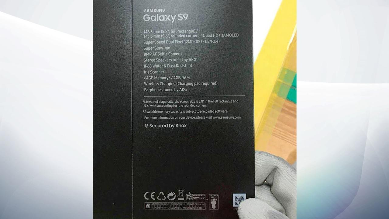 New galaxy s9 render leaked