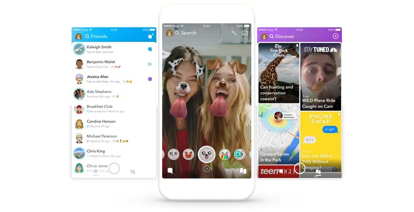 Snapchat redesign app easier to use