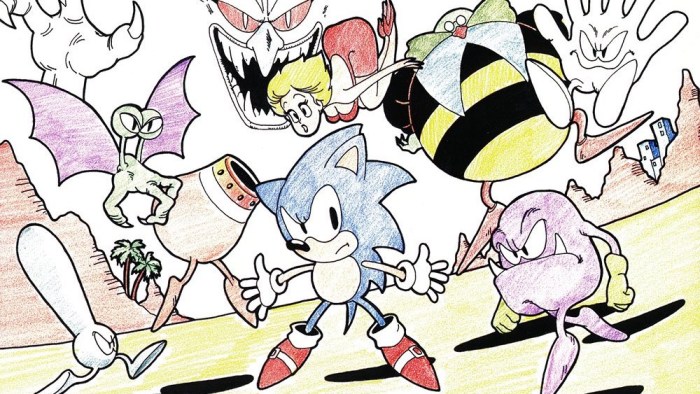 Early sonic boom character designs were traumatic for the sonic team