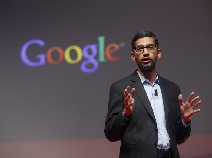 Sundar pichai says google one cloud storage service has nearly 100m subscribers