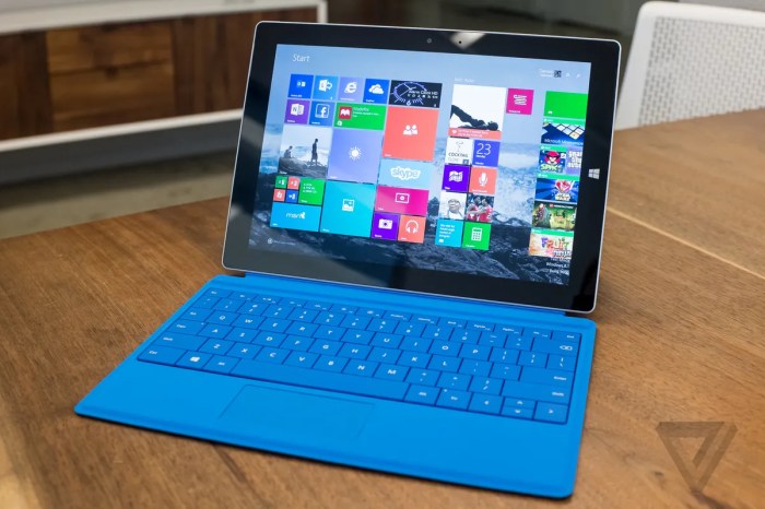 Surface 3 tablet will reportedly tout a full version of windows