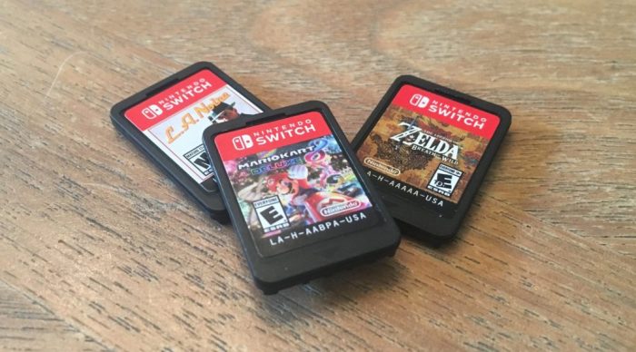 64gb switch game cards delayed 2019