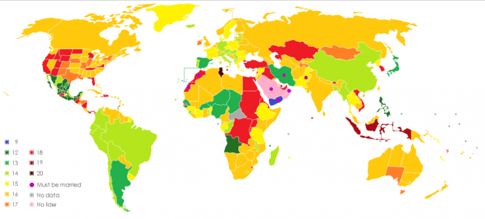 France age of consent rule facebook