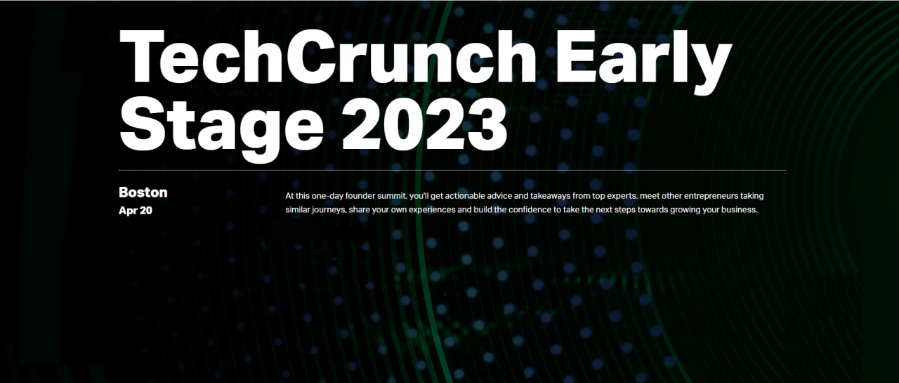 Receive the gift of growth at techcrunch early stage 2024