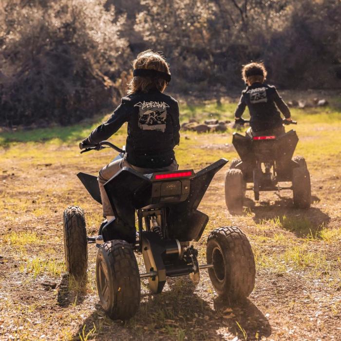 Upgraded tesla cyberquad for kids back on sale after safety recall