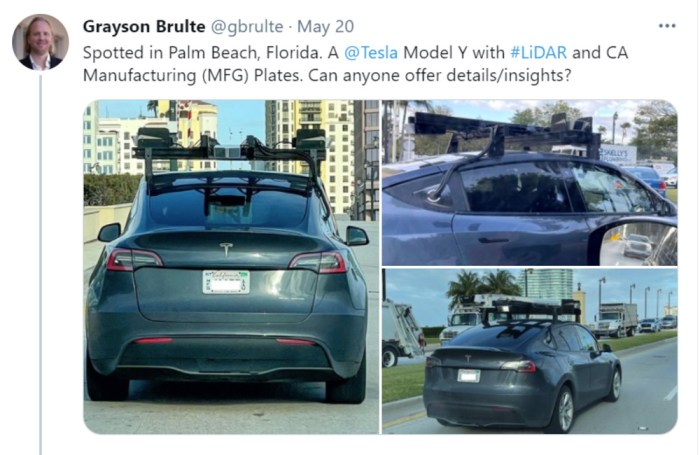 Tesla is luminars largest lidar customer