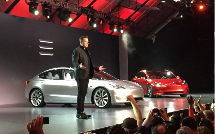 Tesla model 3 launch scheduled for march 2016