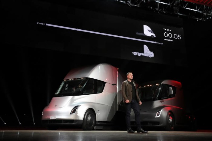 Ups pre order tesla semi trucks