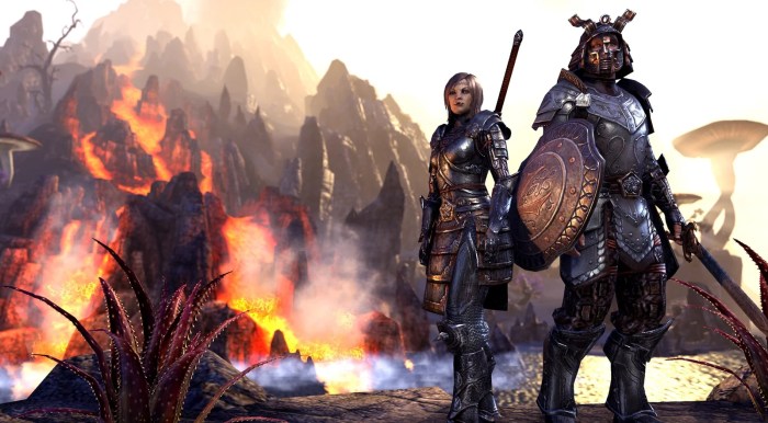 The elder scrolls online tamriel unlimited beta for ps4 and xbox one launches tomorrow