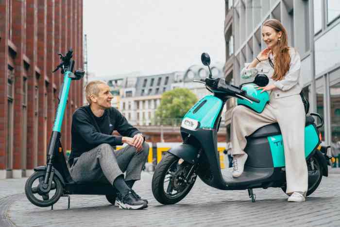 Micromobility startups tier and dott plan to merge to find a path to profitability