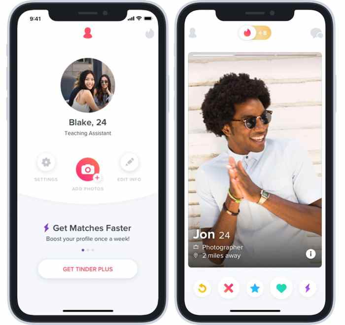 Tinder arrives ios 10 messages