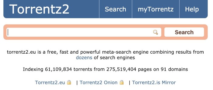 Torrentz has shut down