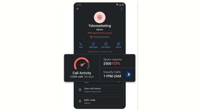 Truecaller automatically reject all spam calls android update