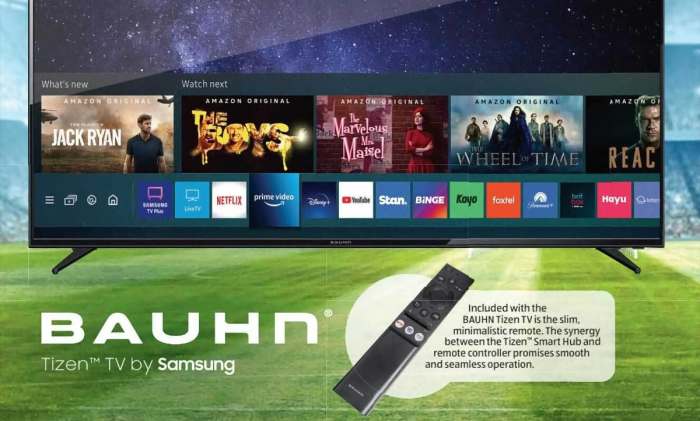 Samsung begins to ship new 4k tvs alongside tizen os