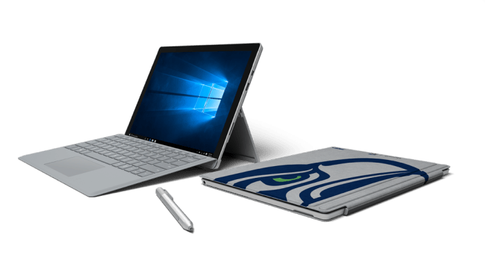 Microsoft releases special edition nfl type covers for surface pro