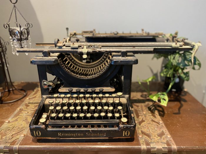 Clack clack face typewriter gains a new lease of life