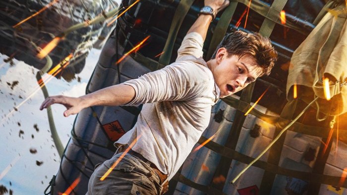 Tom holland teases role uncharted movie