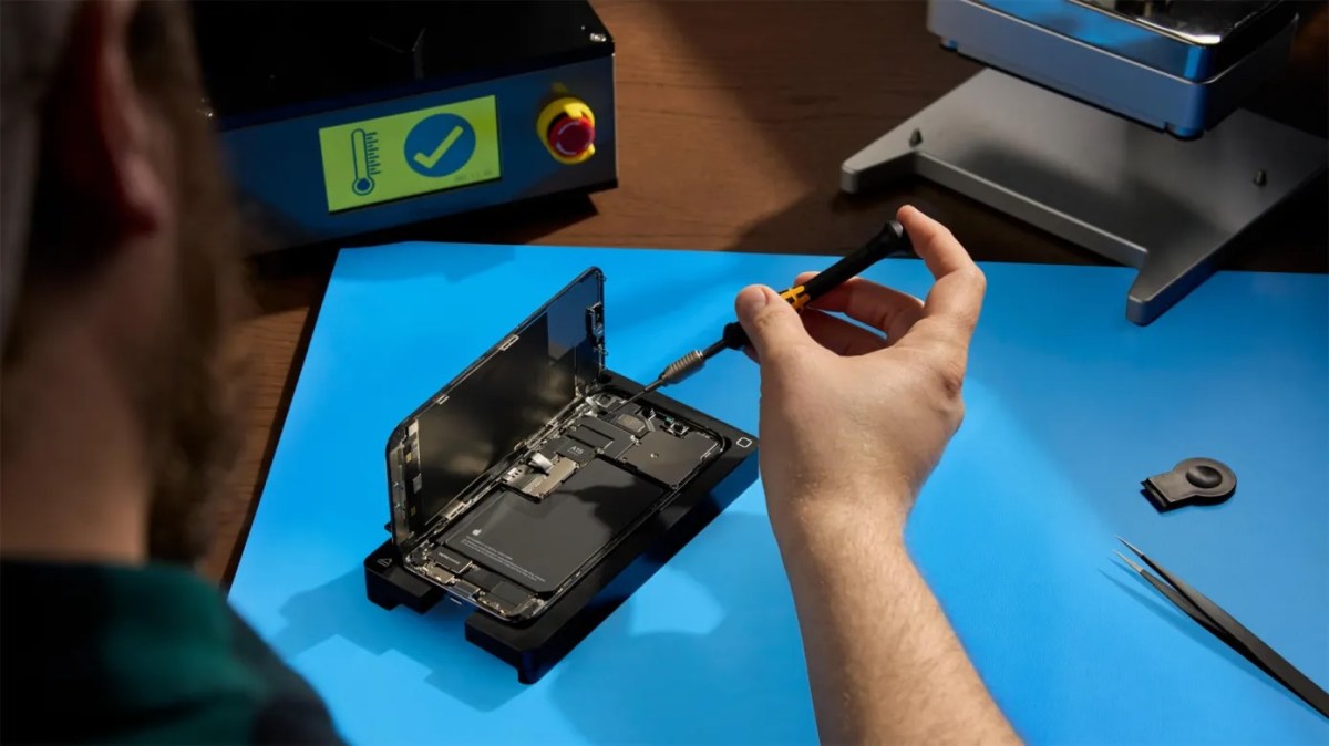 Techcrunch minute apples stance on right to repair changes with new iphone policy