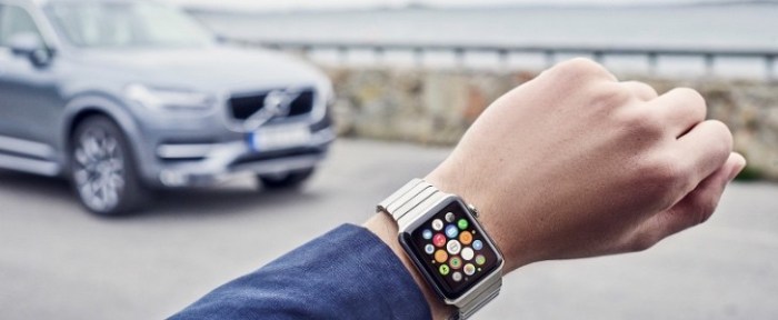 Volvo on call smartwatch