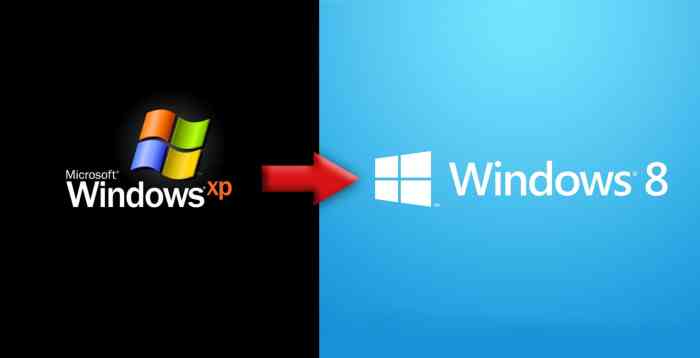 Upgrade windows xp to windows 8 microsoft urges holdouts