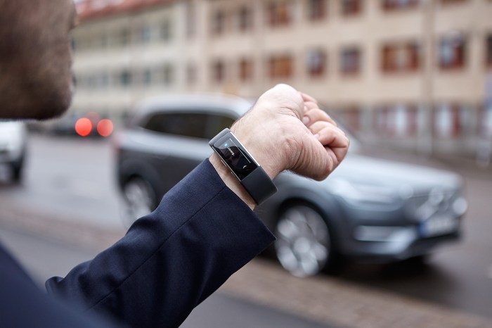 Volvo on call smartwatch